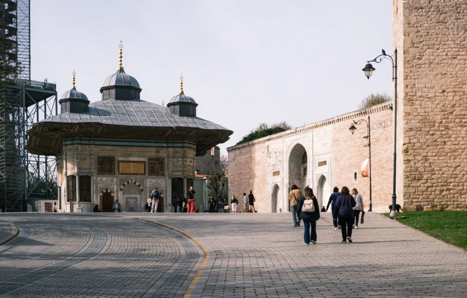The Fountain of Sultan Ahmed III in Sultanahmet Square near the Basilica Cistern entrance